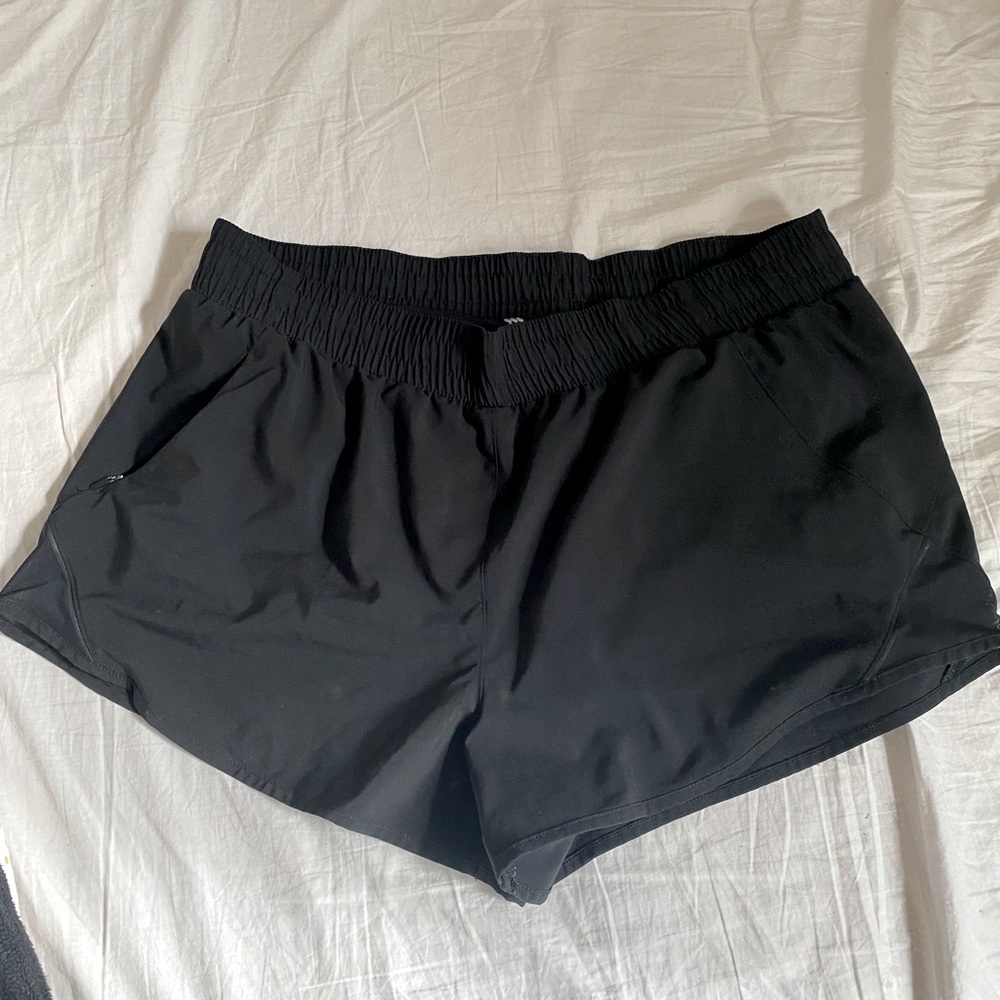 All In Motion Women’s Black Athletic Shorts